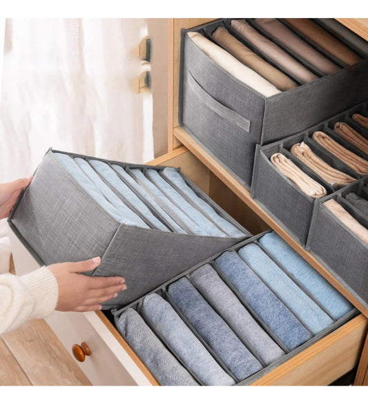 6 Grids Washable Wardrobe Clothes Organizer